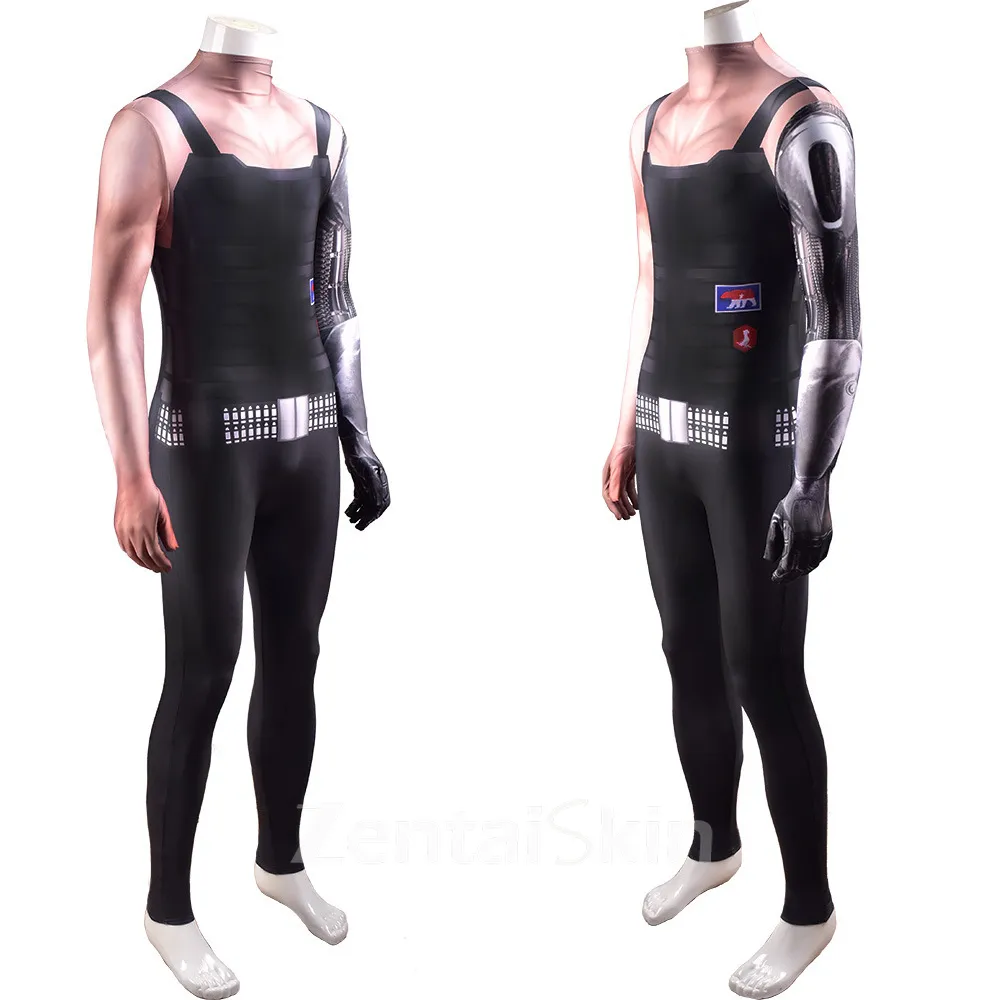 Second Skin Game Cyberpunk Cosplay Zentai Costume Cosplay Zentai Halloween Stage Costumes
