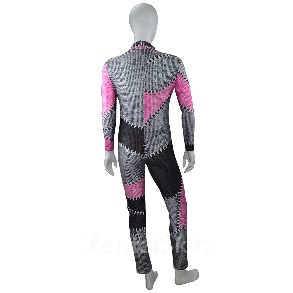 Second Skin Christmas Eve Horror Cosjack Sally Christmas Jack Costume Christmas Cosplay Zentai Costume Stage Costumes