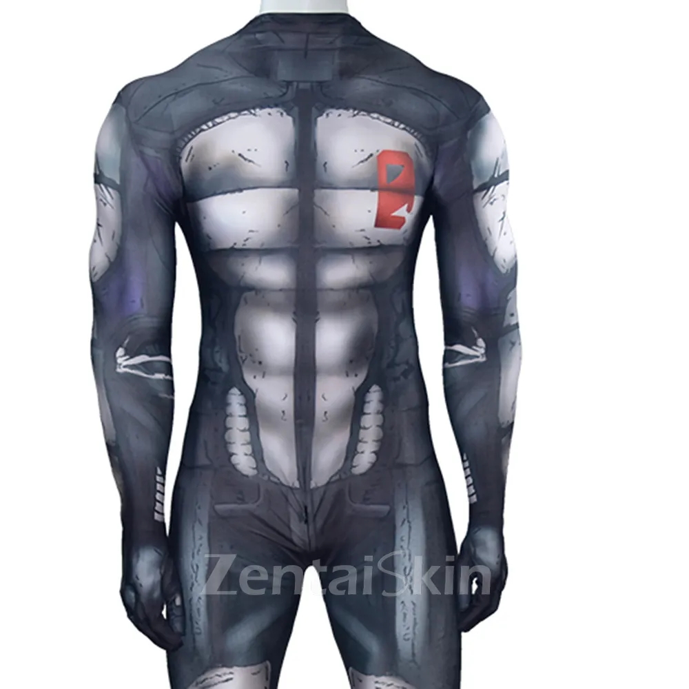Borderlands 2: Assassins Borderlands 2 Cosplay Zentai Skin Suit Game Cosplay Costume