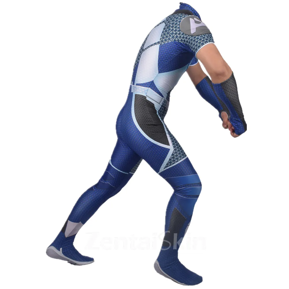 Second Skin Black Robe Pickets the Boys Locomotive Battle Costume Costume Tights Cosplay Zentai Costume Costume