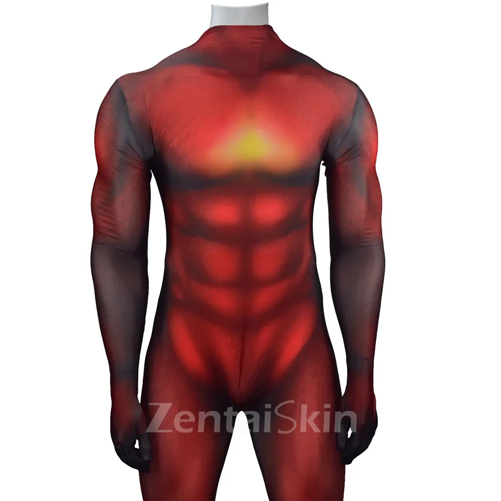 Second Skin Venom Slaughter Carnage Muscle Tights Cosplay Zentai Costume Anime Cosplay Zentai Halloween Stage Costumes