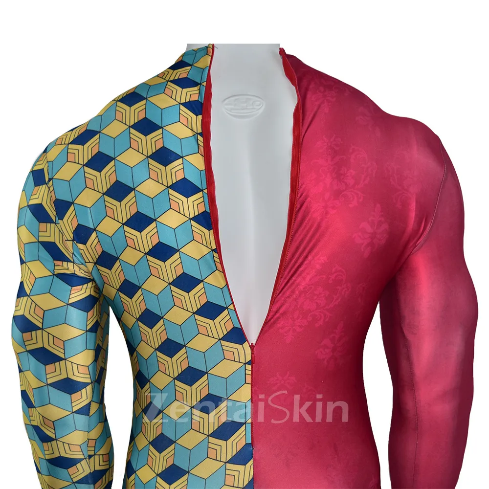 Second Skin Tomioka Giyuu Tomioka Yoshiyu Cosplay Zentai Costume Cos Stage Costumes Show Costumes