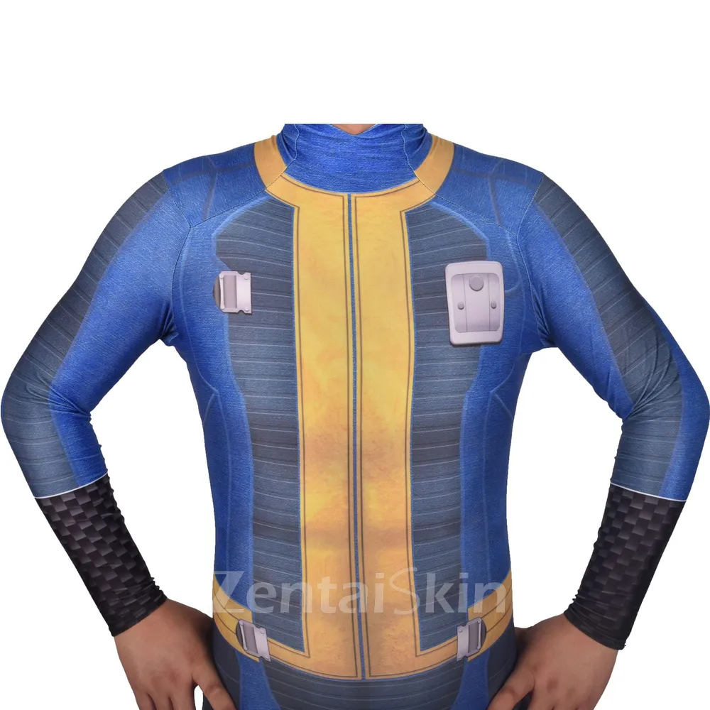 Second Skin Fallout 4 Fallout 4 Cosplay Zentai Cosplay Costume Game Stage Costumes Halloween Costumes