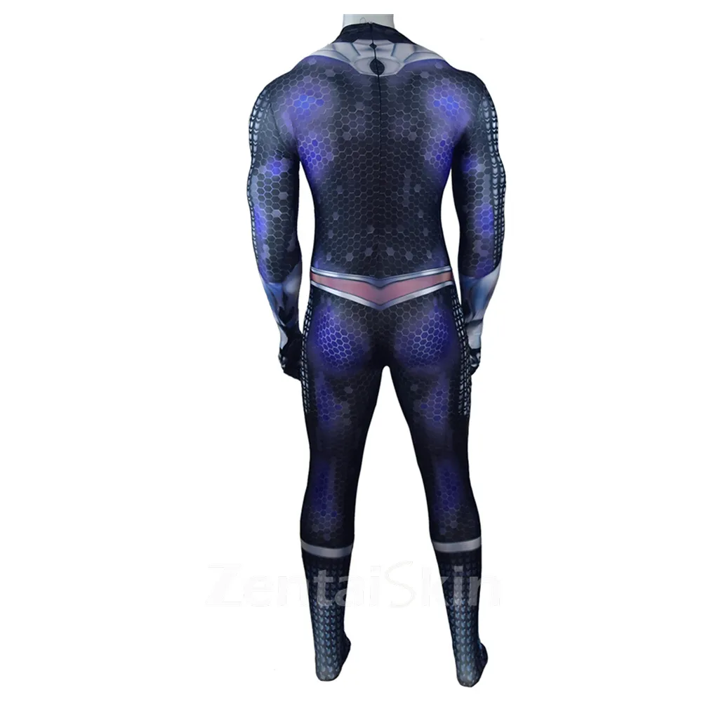 Second Skin DC Aquaman Costume Costume Aquaman Atlantis Cosplay Zentai Anime Costume