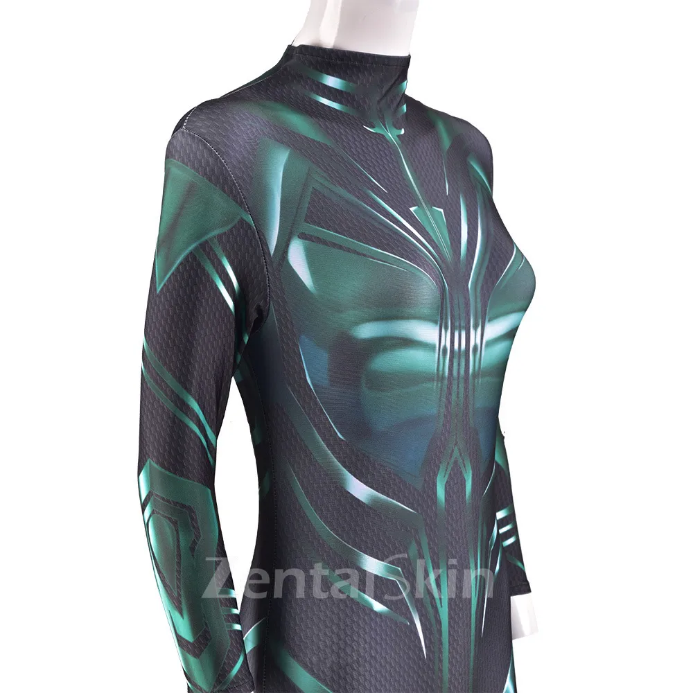 Thor Goddess Hollah Cosplay Zentai Skin Suit Halloween Costume Costume