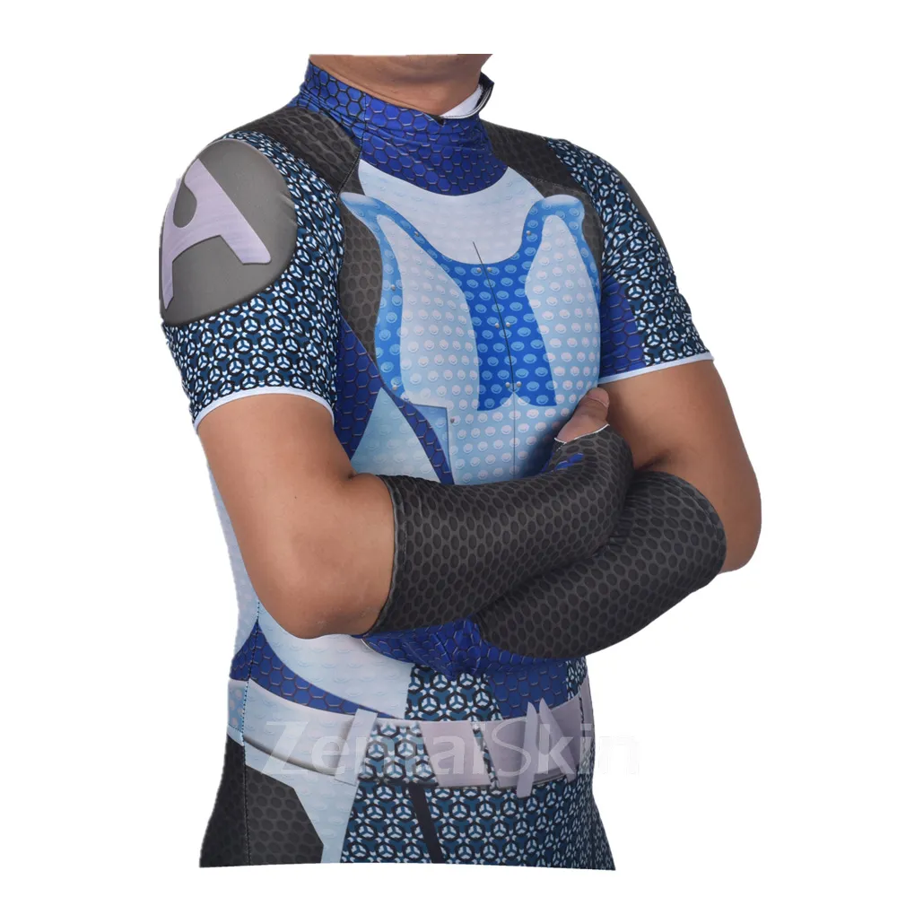 Second Skin Black Robe Pickets the Boys Locomotive Battle Costume Costume Tights Cosplay Zentai Costume Costume