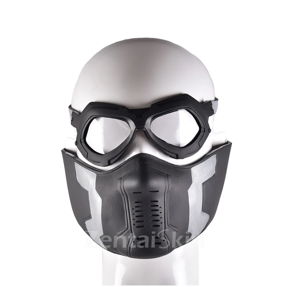Second Skin Captain America 2 Winter Soldier Bucky Winter Soldier Costume Cosplay Zentai Halloween Costume