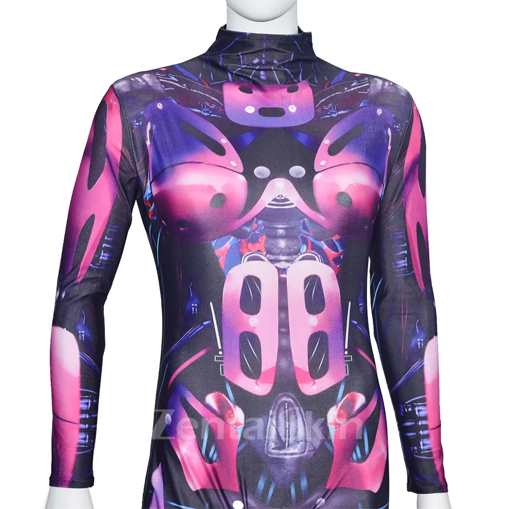 Zentai Second Skin Punk Robot Cos Stage Costumes Show Costumes Halloween Costumes Christmas Costumes Anime Costumes