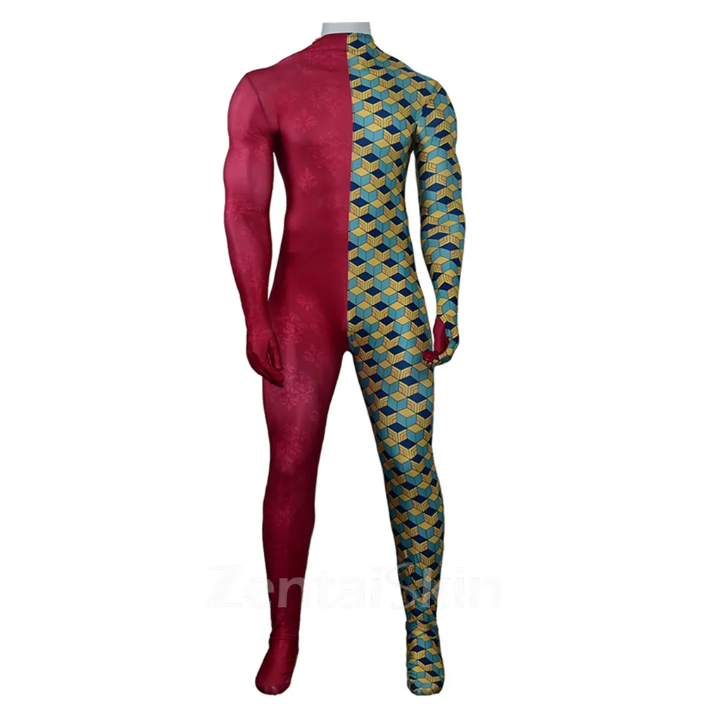 Second Skin Tomioka Giyuu Tomioka Yoshiyu Cosplay Zentai Costume Cos Stage Costumes Show Costumes