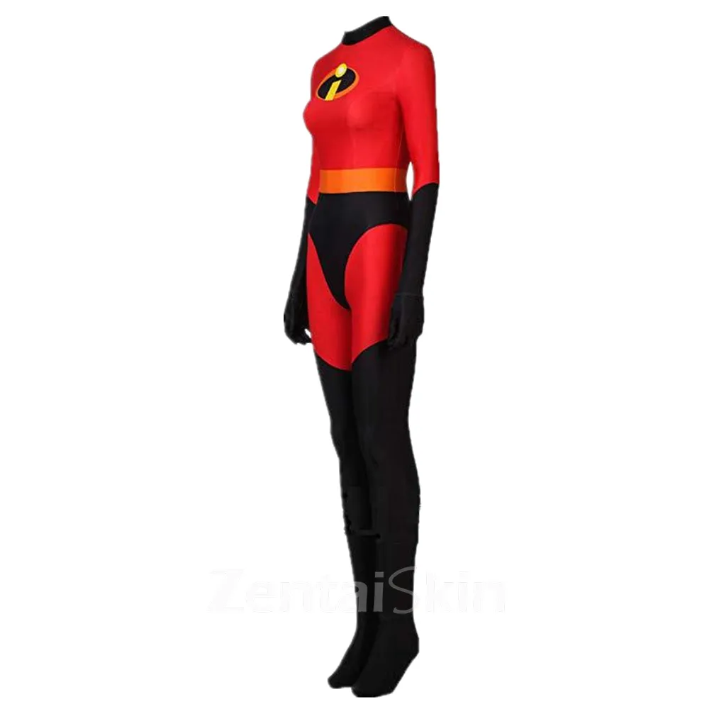 Second Skin Animated Incredibles Cosplay Zentai Anime Costumes Halloween Tights Show Costumes