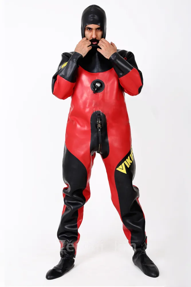 Heavy Second Skin Fullbody Wetsuit Latex Catsuit