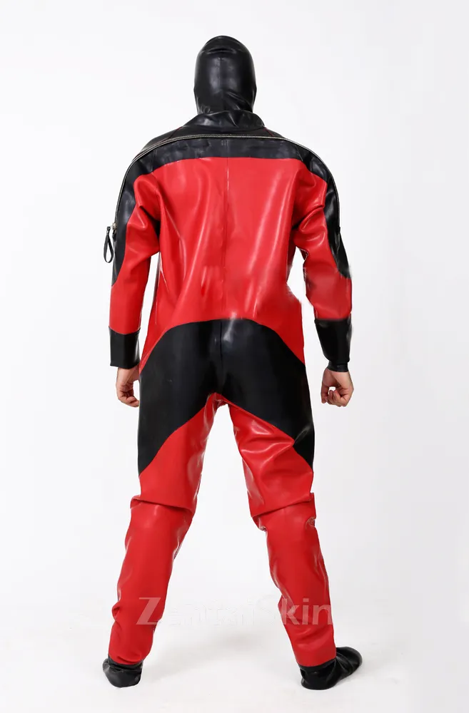 Heavy Second Skin Fullbody Wetsuit Latex Catsuit