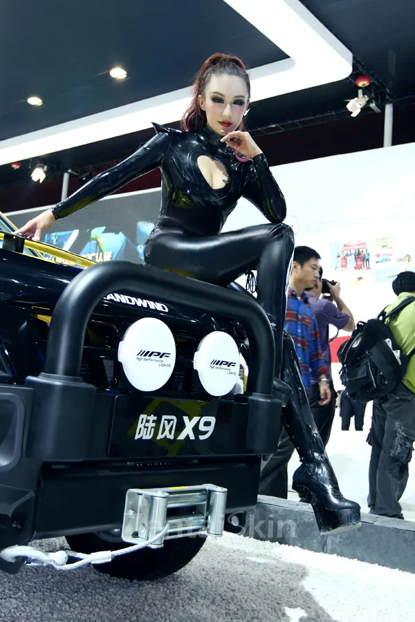 Chest Leakage Latex Catsuit Second-skin Clothing Handmade