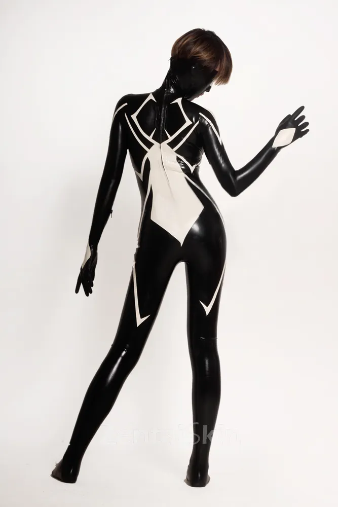 Second Skin Full Body Women Bugger Latex Catsuit
