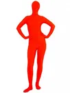 Unicolor Fullbody Red Spandex Zentai Unitard Second Skin Suit Unicolor Fullbody Red Spandex Zentai Unitard Second Skin Suit