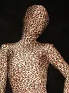Fullbody Leopard Print Lycra Spandex Skinsuit Morph Animal Second Skin Zentai Suit