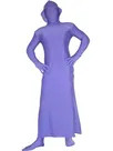 Skirt Style Purple Lycra Spandex Morph Zentai Unisex Zentai Unitard Second Skin Suit Skirt Style Purple Lycra Spandex Morph Zentai Unisex Zentai Unitard Second Skin Suit