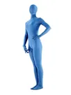 Superior Pale Blue Lycra Spandex Morph Unitard Second Skin Zentai Unitard Second Skin Suit Superior Pale Blue Lycra Spandex Morph Unitard Second Skin Zentai Unitard Second Skin Suit