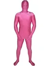 Unusual Unicolor Fullbody Pink Lycra Spandex Morph Zentai Unisex Zentai Unitard Second Skin Suit Unusual Unicolor Fullbody Pink Lycra Spandex Morph Zentai Unisex Zentai Unitard Second Skin Suit