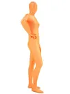 Cool Orange Lycra Spandex Morph Zentai Unisex Zentai Unitard Second Skin Suit Cool Orange Lycra Spandex Morph Zentai Unisex Zentai Unitard Second Skin Suit