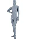 Unicolor Fullbody Deep Grey Lycra Spandex Morph Zentai Unisex Zentai Unitard Second Skin Suit Unicolor Fullbody Deep Grey Lycra Spandex Morph Zentai Unisex Zentai Unitard Second Skin Suit