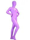 Violet Lycra Zentai Suit Unisex Zentai Unitard Second Skin Suit Violet Lycra Zentai Suit Unisex Zentai Unitard Second Skin Suit
