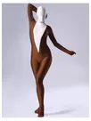 Coffee Lycra Spandex Unitard Second Skin Zentai Female Zentai Suit Coffee Lycra Spandex Unitard Second Skin Zentai Female Zentai Suit