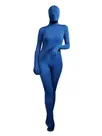 Purplish Blue Lycra Spandex Morph Unitard Second Skin Zentai Unitard Second Skin Suit Purplish Blue Lycra Spandex Morph Unitard Second Skin Zentai Unitard Second Skin Suit
