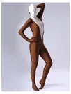 Coffee Lycra Spandex Unitard Second Skin Zentai Female Zentai Suit Coffee Lycra Spandex Unitard Second Skin Zentai Female Zentai Suit