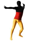 Pattern of German Flag Lycra Spandex Skinsuit Second Skin Zentai Unisex Zentai Suit Holiday Costume Pattern of German Flag Lycra Spandex Skinsuit Second Skin Zentai Unisex Zentai Suit Holiday Costume