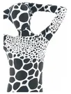 White Black Dot Lycra Spandex Unitard Second Skin Zentai Unisex Zentai Suit Holiday Costume White Black Dot Lycra Spandex Unitard Second Skin Zentai Unisex Zentai Suit Holiday Costume