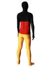 Pattern of German Flag Lycra Spandex Skinsuit Second Skin Zentai Unisex Zentai Suit Holiday Costume Pattern of German Flag Lycra Spandex Skinsuit Second Skin Zentai Unisex Zentai Suit Holiday Costume