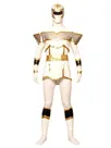 White and Gold Lycra Spandex Skinsuit Super Hero Superhero Zentai Catsuit Second Skin Clothing White and Gold Lycra Spandex Skinsuit Super Hero Superhero Zentai Catsuit Second Skin Clothing