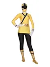 Yellow and Black Wetlook Shiny Metallic Lycra Super Hero Superhero Zentai Catsuit Zentai Skinsuit Second Skin Clothing Yellow and Black Wetlook Shiny Metallic Lycra Super Hero Superhero Zentai Catsuit Zentai Skinsuit Second Skin Clothing