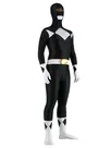 Black and White Lycra Spandex Skinsuit Unisex Super Hero Superhero Zentai Catsuit Second Skin Clothing