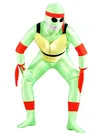 Teenage Mutant Ninja Turtles Lycra Spanex Super Hero Superhero Zentai Catsuit Zentai Skinsuit Second Skin Clothing