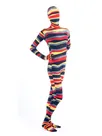 Unitard Second Skin Quality Colorful Stripe Lycra Zentai Suit Unisex Breathable Zentai Unitard Second Skin Quality Colorful Stripe Lycra Zentai Suit Unisex Breathable Zentai
