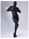 Second Skin Black Zentai Costume Wetlook Unitard Skinsuit Shiny Metallic Lycra Female Zentai Suit Second Skin Black Zentai Costume Wetlook Unitard Skinsuit Shiny Metallic Lycra Female Zentai Suit