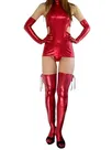 Second Skin Popular Classic Red Zentai Costume Wetlook Shiny Metallic Sexy Dress Second Skin Popular Classic Red Zentai Costume Wetlook Shiny Metallic Sexy Dress