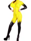 Inflatable Bust Latex Catsuit Second Skin Clothing