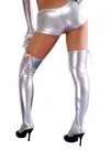 Second Skin Silver Spandex Costume Wetlook Shiny Metallic Sexy Bottom Second Skin Silver Spandex Costume Wetlook Shiny Metallic Sexy Bottom