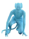 Animal Style Blue Lycra Spandex Skinsuit Morph Second Skin Zentai Suit Animal Style Blue Lycra Spandex Skinsuit Morph Second Skin Zentai Suit