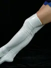 Second Skin White PVC Stockings Zentai Accessories