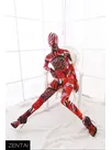 Christmas Red Animal Pattern Combination Full Body Morph Costume Dupont Zentai Catsuit Unitard Second Skin Clothing