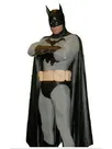 Movie and Television Animation Superhero Cosplay Batman Costume Zentai Lycra Tights Fullbody Second-skin