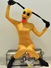 Lycra Tights Yellow Dog Models Full Body Unitard Second Skin Costume with Zentai Suit Unitard Second Skin Costume Suits