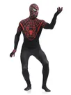 Red and Black Spiderman Super Hero Full Body Tights Lycra Spandex Skinsuit Spiderman Zentai Catsuit Second Skin Clothing