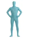 Lake Blue Full Body Unitard Second Skin Costume Spandex Holiday Lycra Cosplay Zentai Suit Lake Blue Full Body Unitard Second Skin Costume Spandex Holiday Lycra Cosplay Zentai Suit