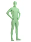 Light Green Color Full Body Morph Costume Spandex Holiday Unisex Lycra Unitard Second Skin Zentai Suit Light Green Color Full Body Morph Costume Spandex Holiday Unisex Lycra Unitard Second Skin Zentai Suit