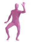 Pink Color Full Body Morph Costume Spandex Holiday Unisex Lycra Unitard Second Skin Zentai Suit Pink Color Full Body Morph Costume Spandex Holiday Unisex Lycra Unitard Second Skin Zentai Suit